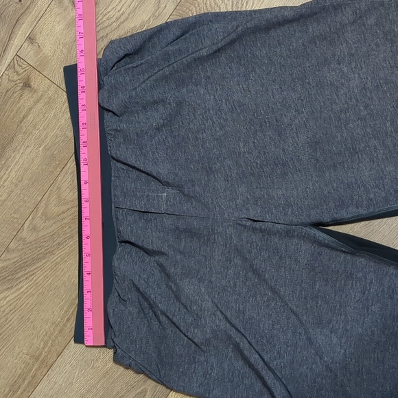 Lululemon T.H.E. Short Linerless Heathered Texture Printed Grey size Large - Picture 5 of 14